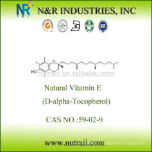 Vitamine E naturel D-alpha Tocopherol 1000IU